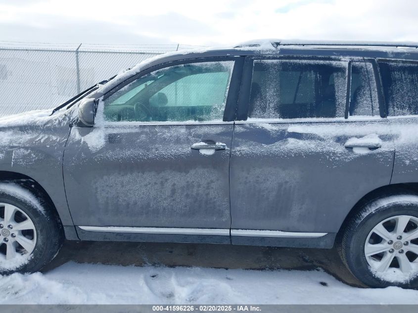 2012 Toyota Highlander Se V6 VIN: 5TDZK3EH3CS072118 Lot: 41596226