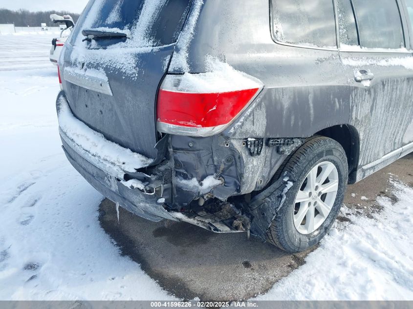 2012 Toyota Highlander Se V6 VIN: 5TDZK3EH3CS072118 Lot: 41596226