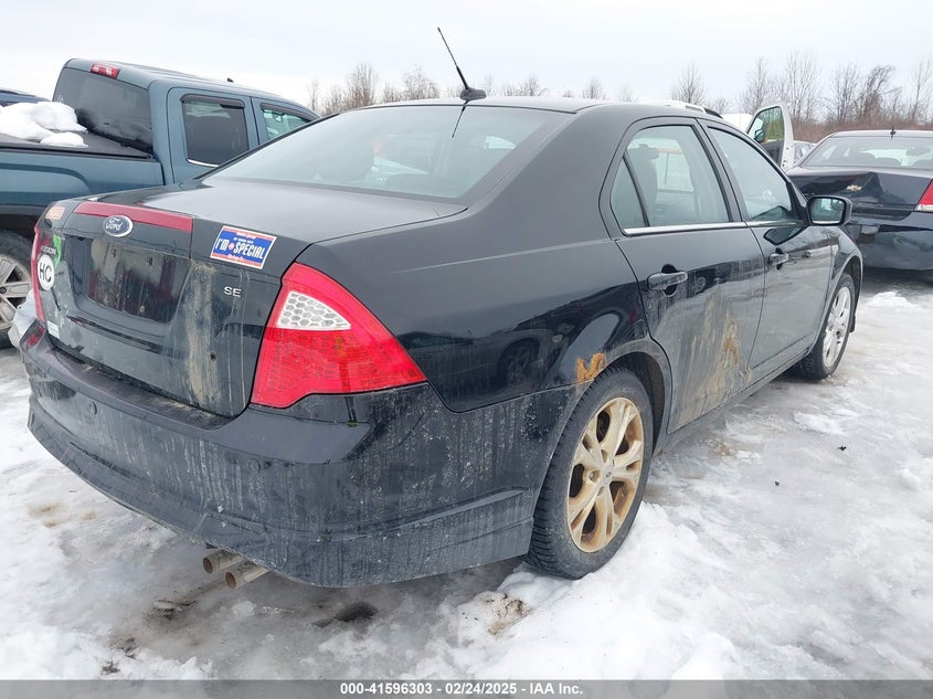 2012 FORD FUSION VIN: 3FAHP0HA1CR140841