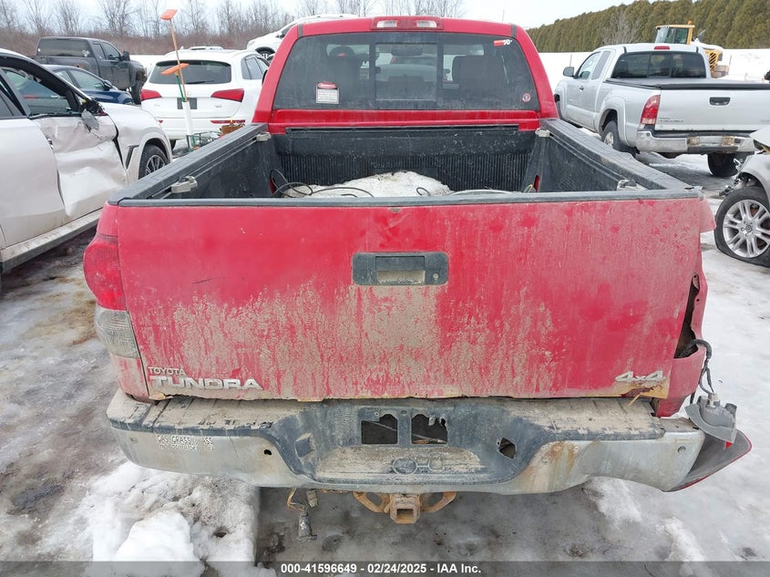 2008 TOYOTA TUNDRA VIN: 5TBBV58108S516266