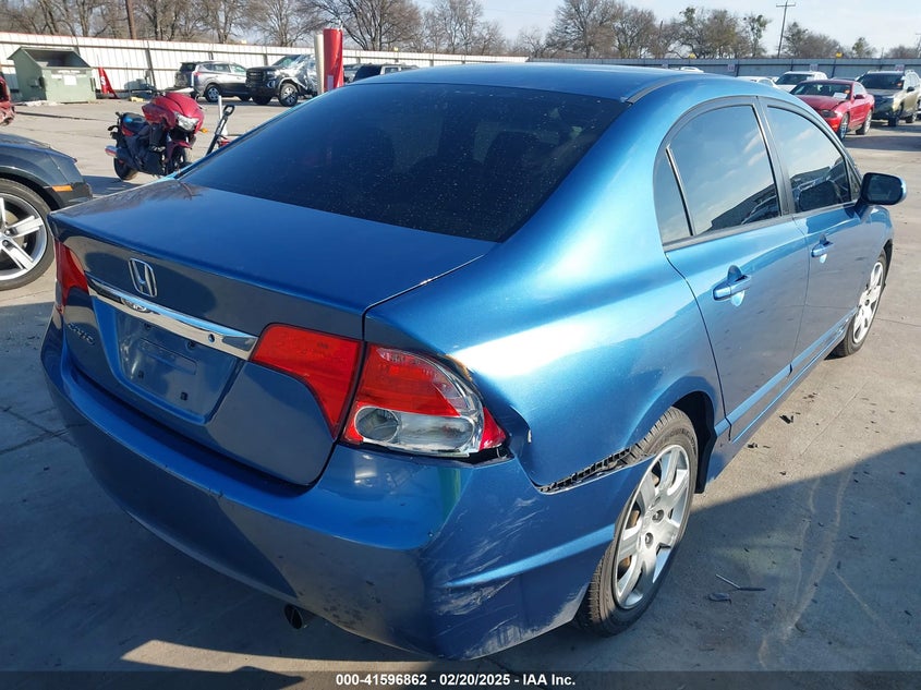 2010 HONDA CIVIC VIN: 2HGFA1F54AH583025