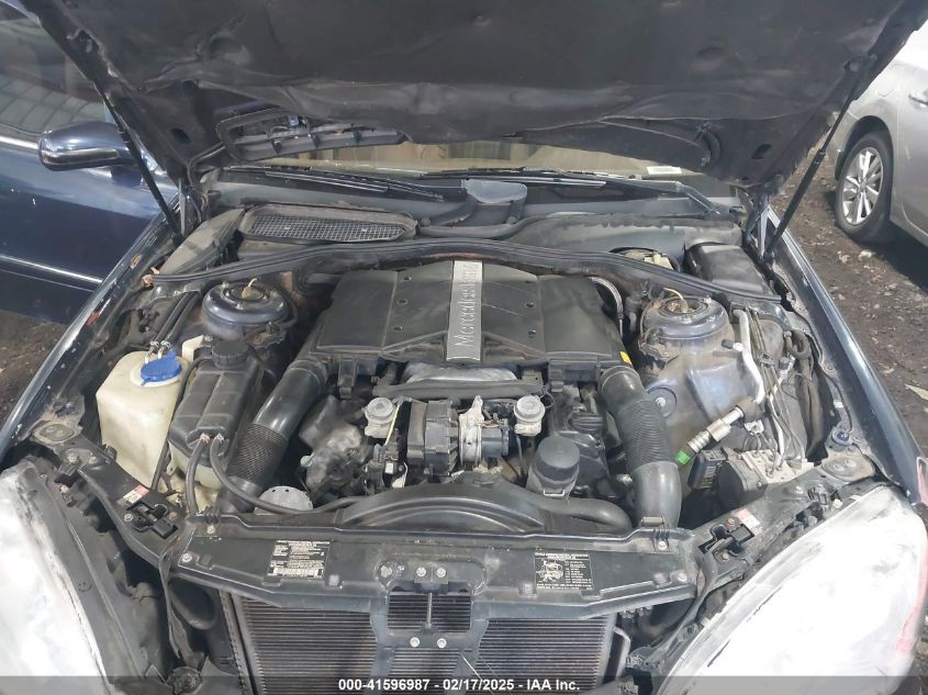 2000 Mercedes-Benz S 500 VIN: WDBNG75J1YA080747 Lot: 41596987