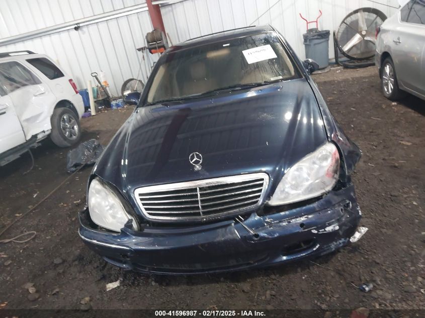 2000 Mercedes-Benz S 500 VIN: WDBNG75J1YA080747 Lot: 41596987