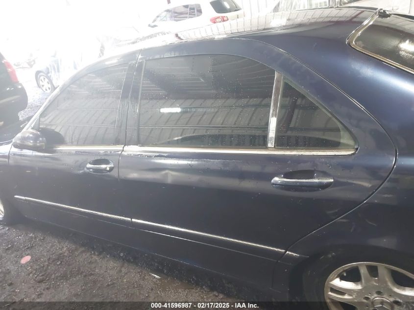 2000 Mercedes-Benz S 500 VIN: WDBNG75J1YA080747 Lot: 41596987