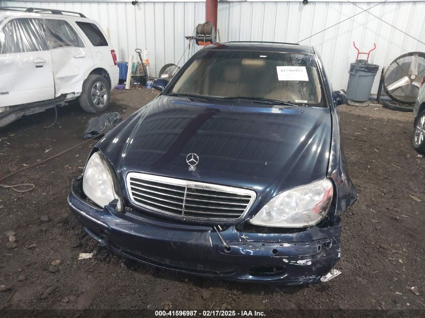 2000 Mercedes-Benz S 500 VIN: WDBNG75J1YA080747 Lot: 41596987