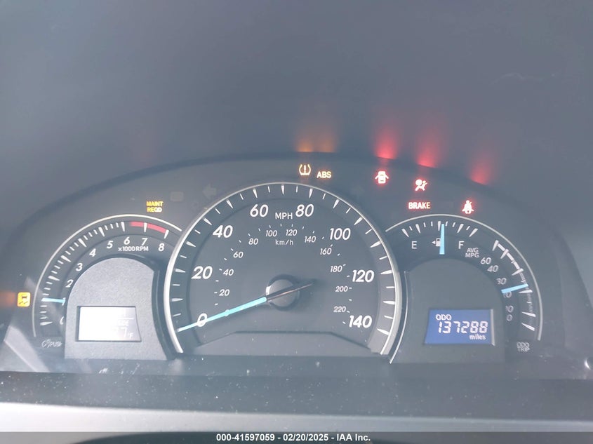 2014 TOYOTA CAMRY VIN: 4T4BF1FK9ER387784