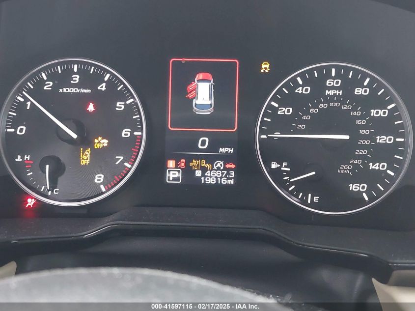 2024 Subaru Outback Premium VIN: 4S4BTADC7R3124302 Lot: 41597115