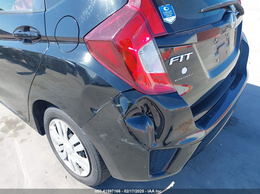 2016 HONDA FIT LX - JHMGK5H52GX035578