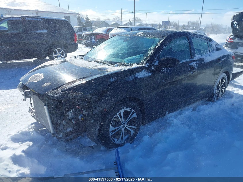 2023 NISSAN SENTRA VIN: 3N1AB8CVXPY256881