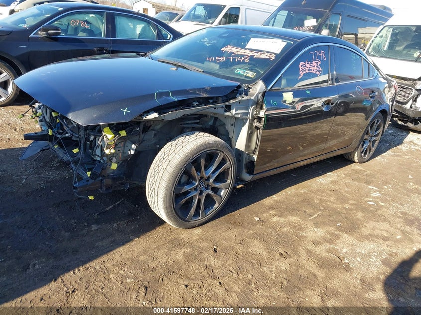 2017 MAZDA MAZDA6 VIN: JM1GL1W55H1104164