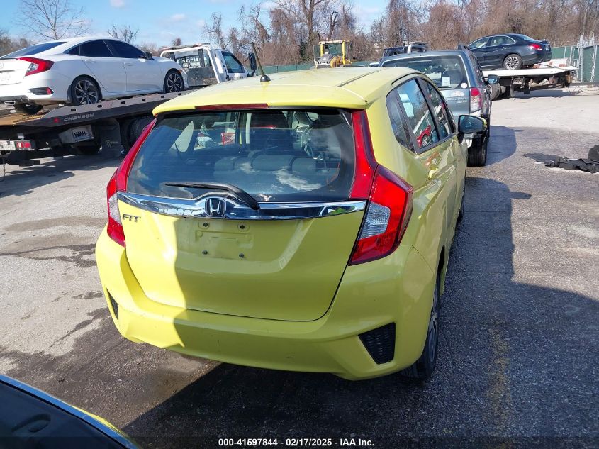 2015 Honda Fit Ex/Ex-L VIN: 3HGGK5H87FM727241 Lot: 41597844