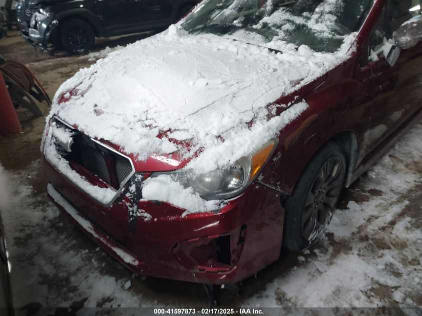 2012 Subaru Impreza 2.0I Sport Premium VIN: JF1GPAL62CH242333 Lot: 41597873