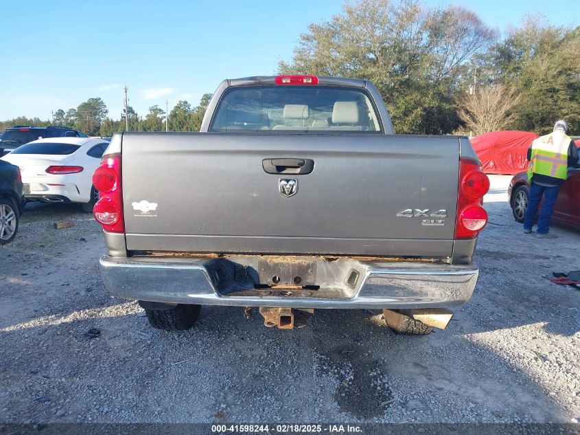 2007 Dodge Ram 2500 Slt VIN: 3D7KS29C87G725370 Lot: 41598244