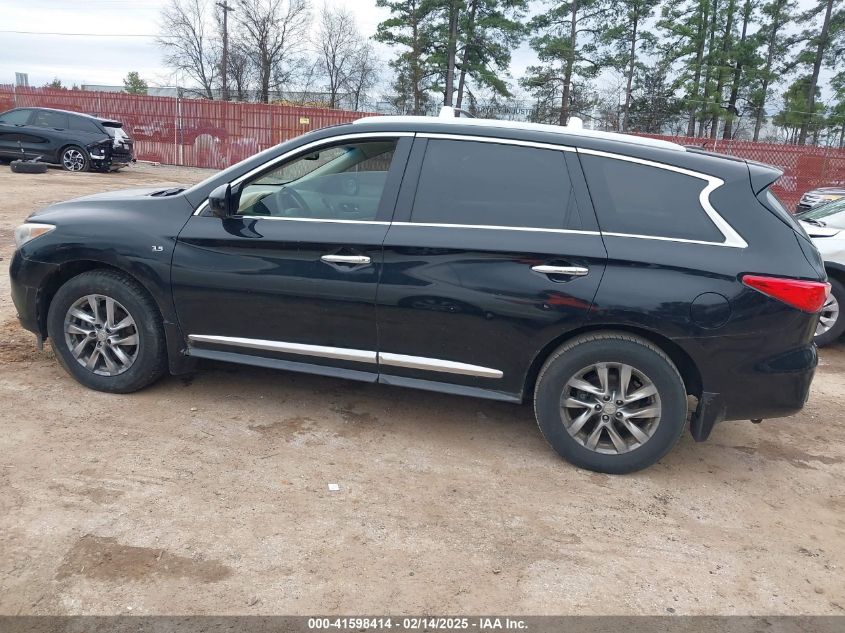 2014 Infiniti Qx60 VIN: 5N1AL0MN6EC510940 Lot: 41598414