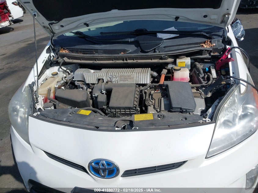 2012 TOYOTA PRIUS VIN: JTDKN3DU3C5484181