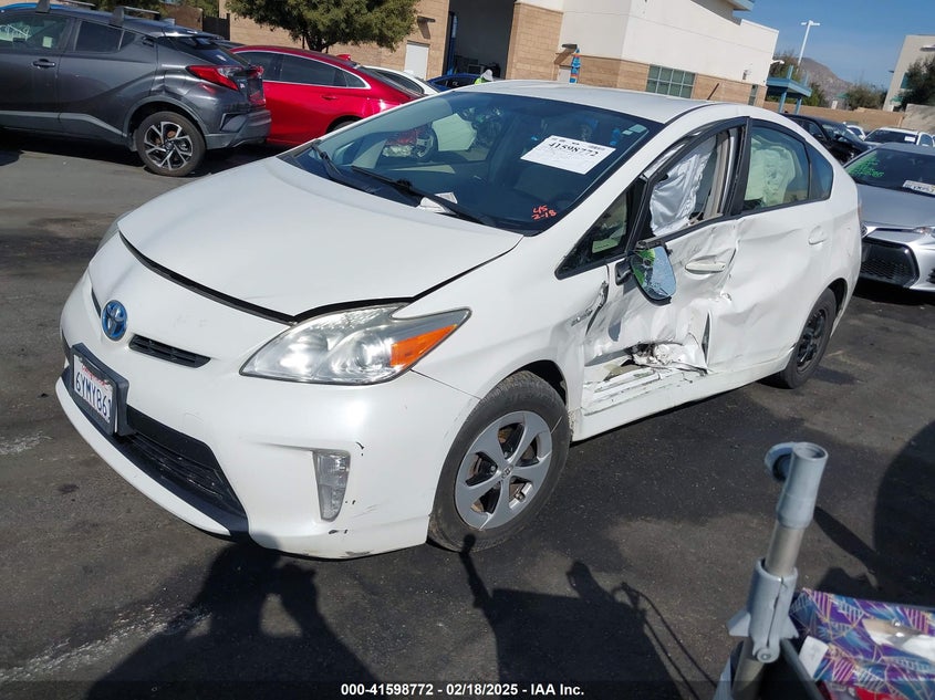 2012 TOYOTA PRIUS VIN: JTDKN3DU3C5484181