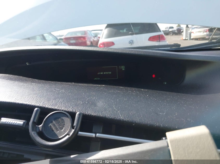 2012 TOYOTA PRIUS VIN: JTDKN3DU3C5484181