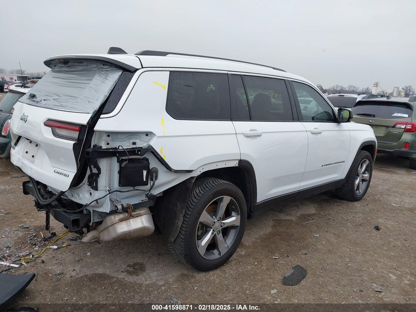 2021 JEEP GRAND CHEROKEE L LIMITED 4X4 - 1C4RJKBG7M8104518