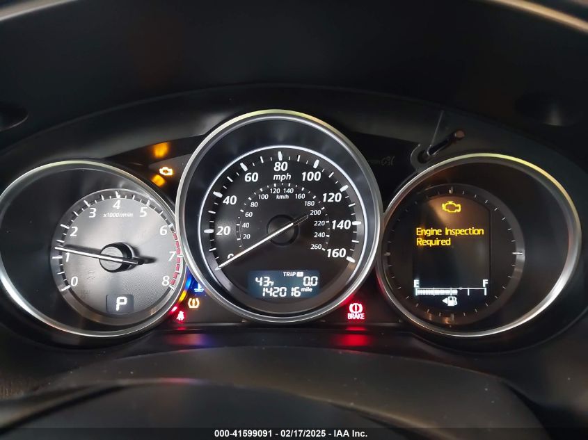 2014 Mazda Cx-5 VIN: JM3KE4DY0E421653 Lot: 41599091