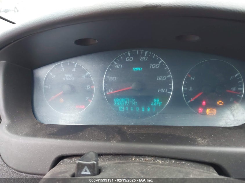 2009 CHEVROLET IMPALA VIN: 2G1WC57M291167946