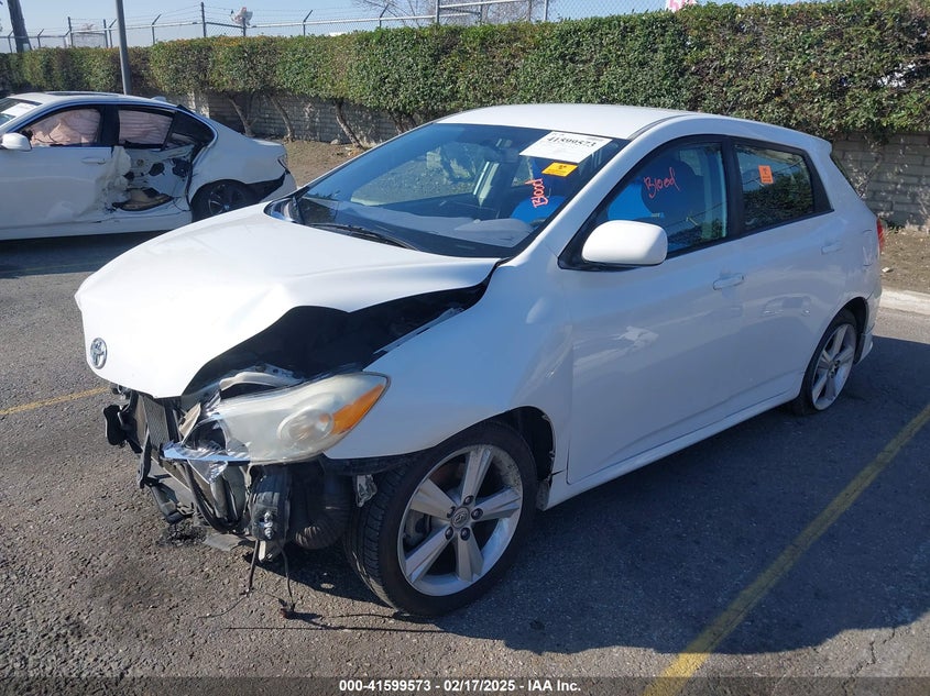2009 TOYOTA COROLLA MATRIX VIN: 2T1KE40E19C021858