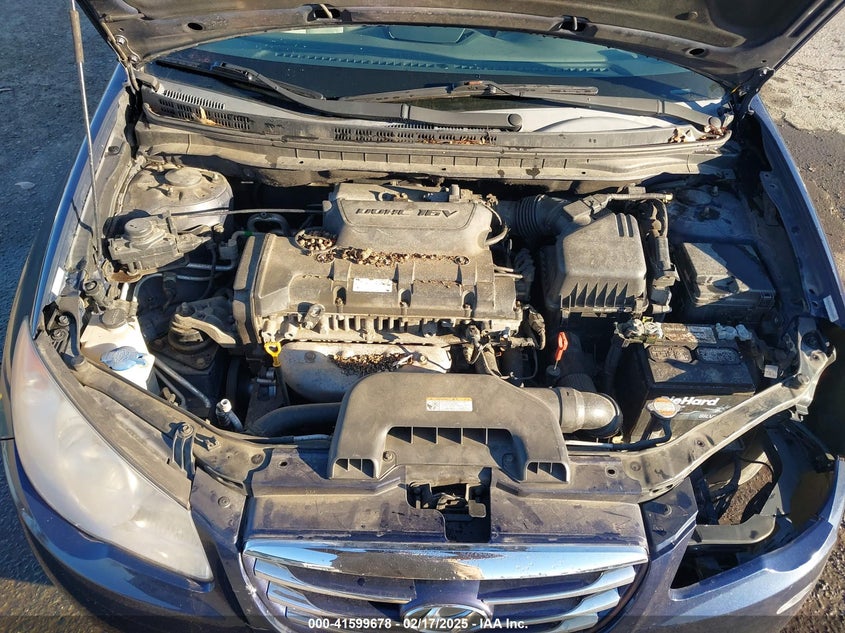 2010 HYUNDAI ELANTRA VIN: KMHDU4ADXAU943842