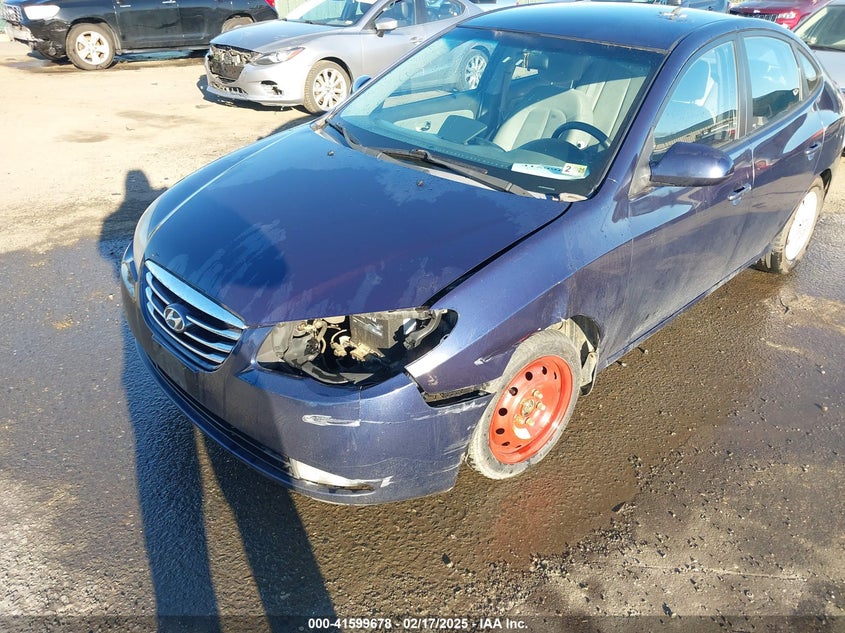 2010 HYUNDAI ELANTRA VIN: KMHDU4ADXAU943842