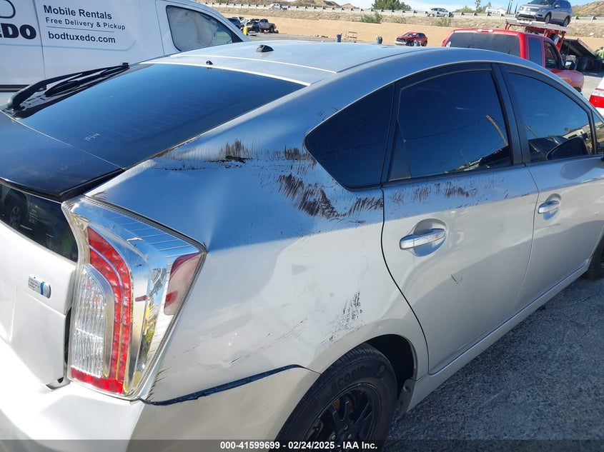 2015 TOYOTA PRIUS VIN: JTDKN3DU1F1927987