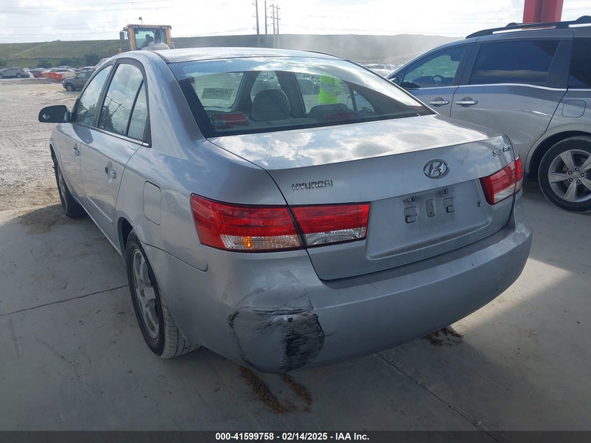 2006 HYUNDAI SONATA VIN: 5NPEU46C76H114415