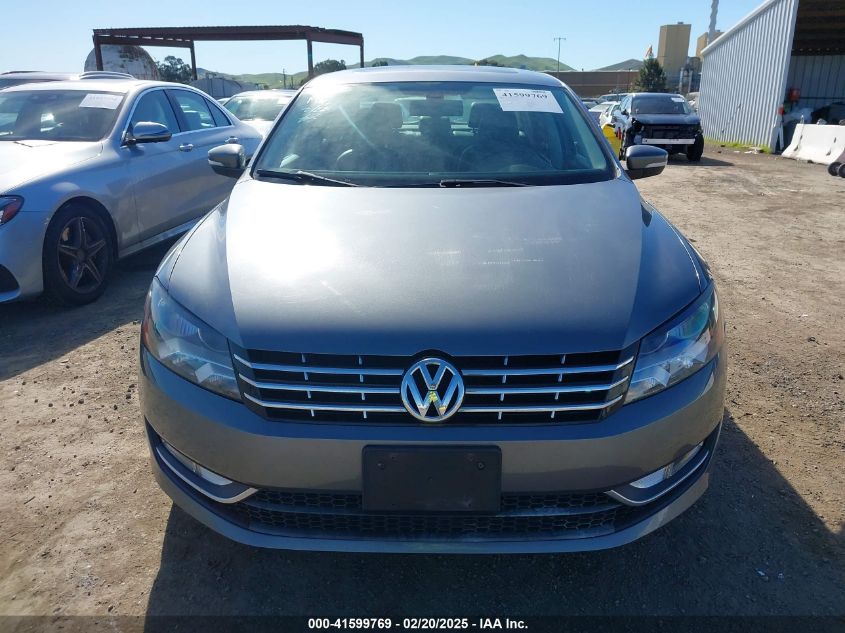 2013 Volkswagen Passat 2.0L Tdi Sel Premium VIN: 1VWCN7A32DC036791 Lot: 41599769