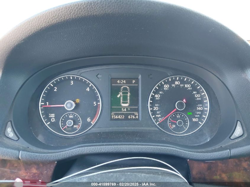 2013 Volkswagen Passat 2.0L Tdi Sel Premium VIN: 1VWCN7A32DC036791 Lot: 41599769