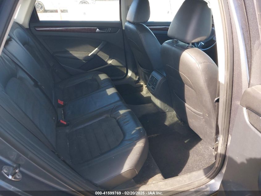 2013 Volkswagen Passat 2.0L Tdi Sel Premium VIN: 1VWCN7A32DC036791 Lot: 41599769