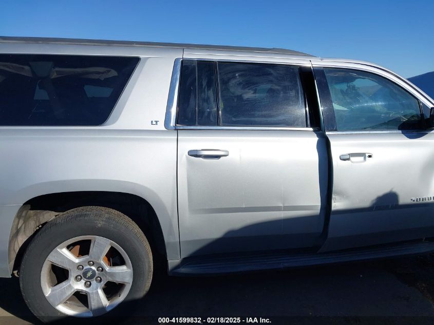 2015 Chevrolet Suburban 1500 Lt VIN: 1GNSCJKC6FR646684 Lot: 41599832