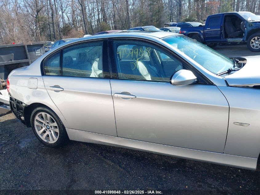2007 BMW 328I VIN: WBAVA335X7PV68024 Lot: 41599848