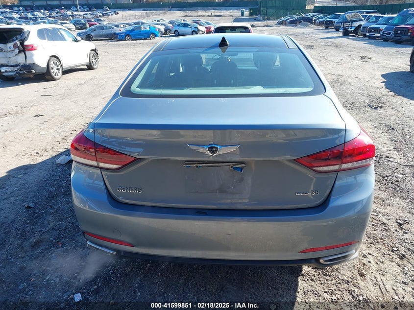 2016 HYUNDAI GENESIS VIN: KMHGN4JE3GU137577