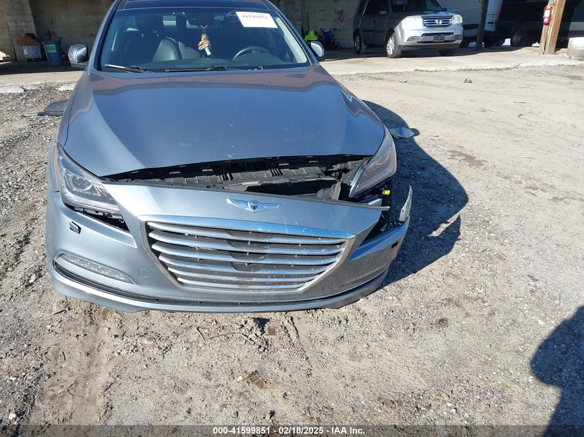 2016 HYUNDAI GENESIS VIN: KMHGN4JE3GU137577