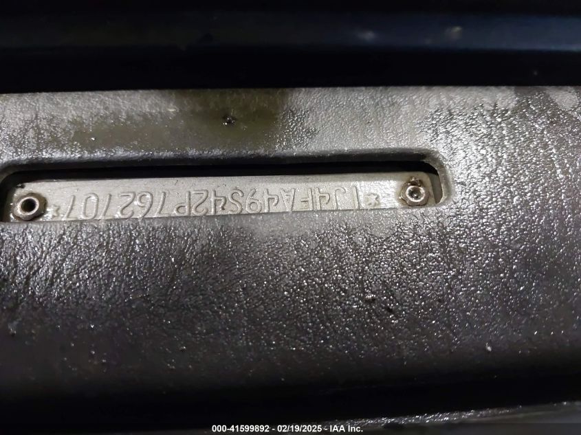 2002 Jeep Wrangler Sport VIN: 1J4FA49S42P762707 Lot: 41599892