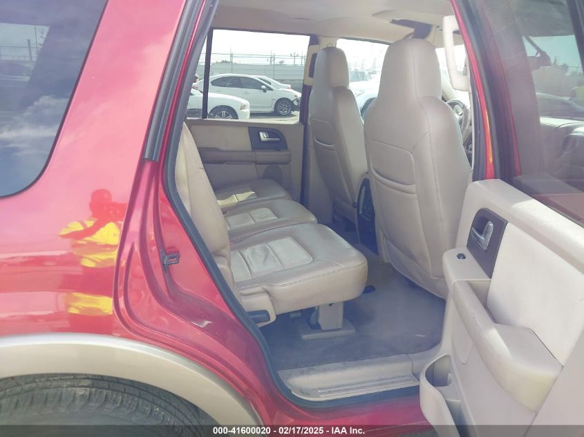 2004 Ford Expedition Eddie Bauer VIN: 1FMRU17W04LA54751 Lot: 41600020