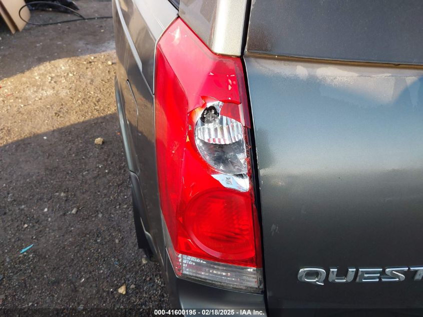 2008 Nissan Quest 3.5 S VIN: 5N1BV28U48N113666 Lot: 41600195