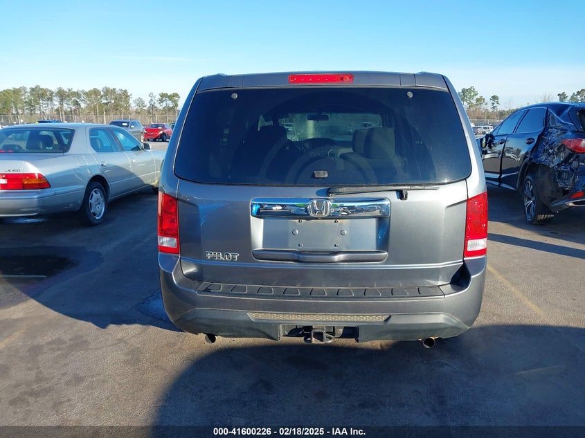 2013 HONDA PILOT LX - 5FNYF3H21DB012240