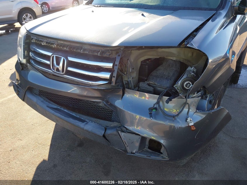 2013 HONDA PILOT LX - 5FNYF3H21DB012240