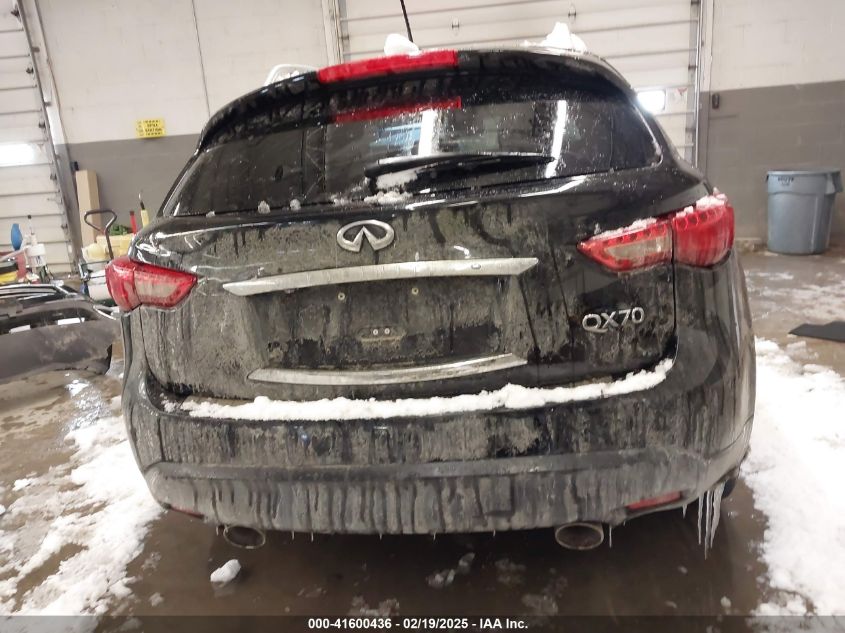 2014 Infiniti Qx70 VIN: JN8CS1MW9EM411039 Lot: 41600436