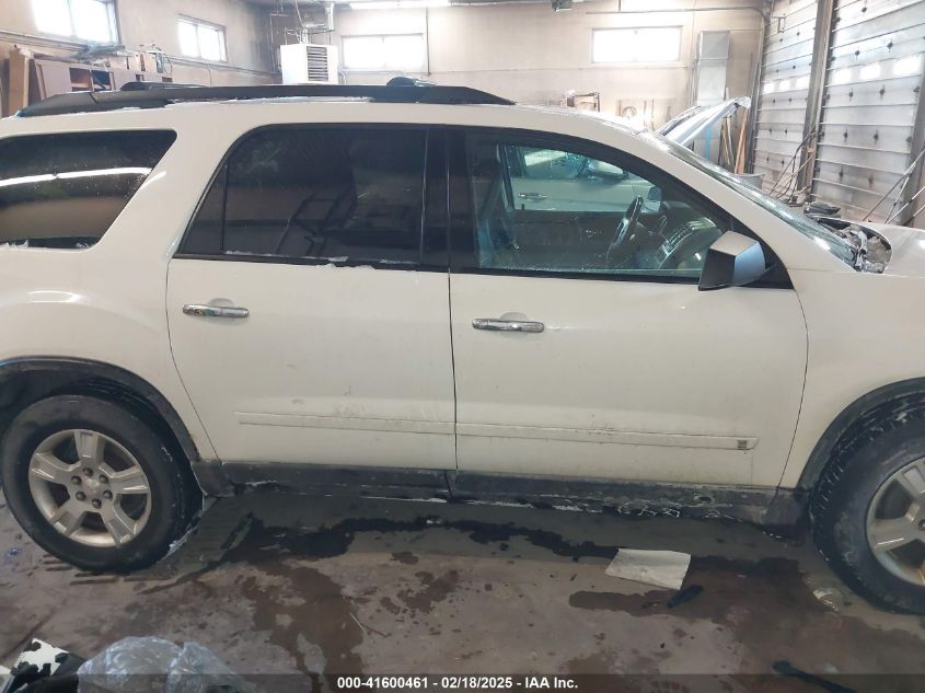 2010 GMC Acadia Sle VIN: 1GKLRLED4AJ112364 Lot: 41600461