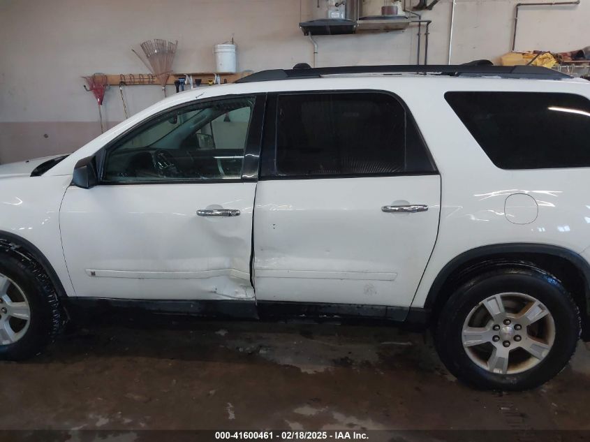 2010 GMC Acadia Sle VIN: 1GKLRLED4AJ112364 Lot: 41600461