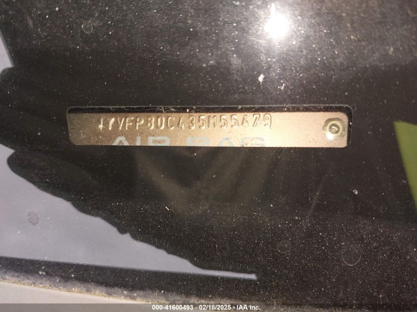 2003 Mazda Mazda6 I VIN: 1YVFP80C635M55497 Lot: 41600493