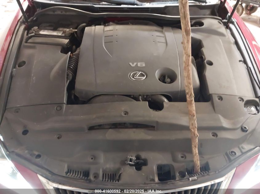 2009 Lexus Is 250 VIN: JTHBK262X95094958 Lot: 41600592