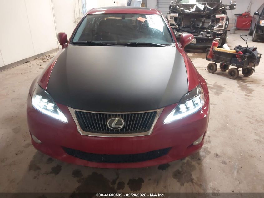 2009 Lexus Is 250 VIN: JTHBK262X95094958 Lot: 41600592