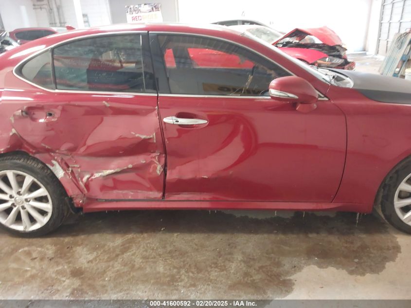 2009 Lexus Is 250 VIN: JTHBK262X95094958 Lot: 41600592