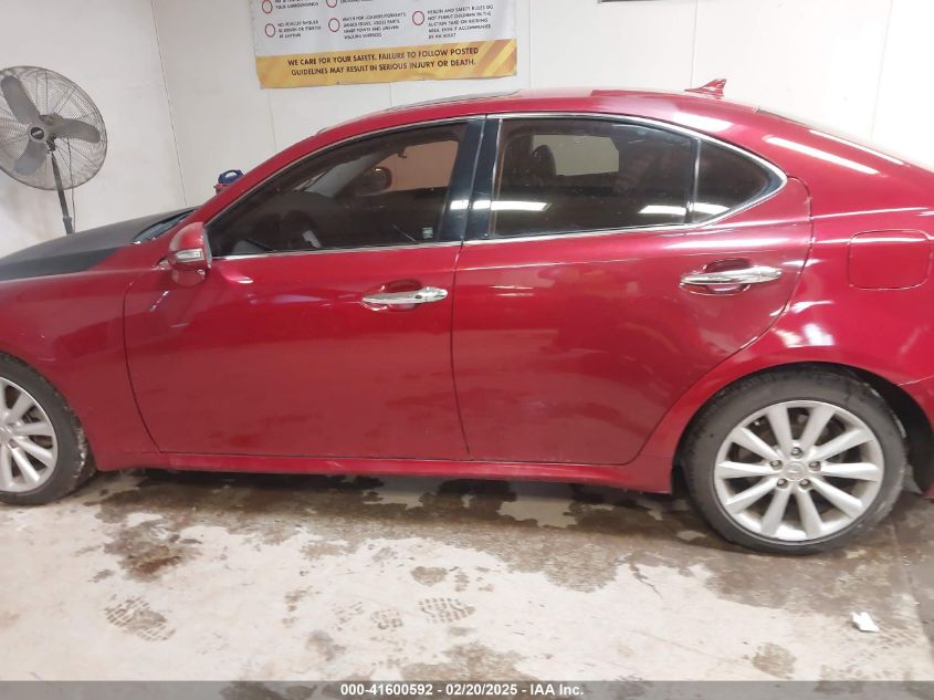 2009 Lexus Is 250 VIN: JTHBK262X95094958 Lot: 41600592