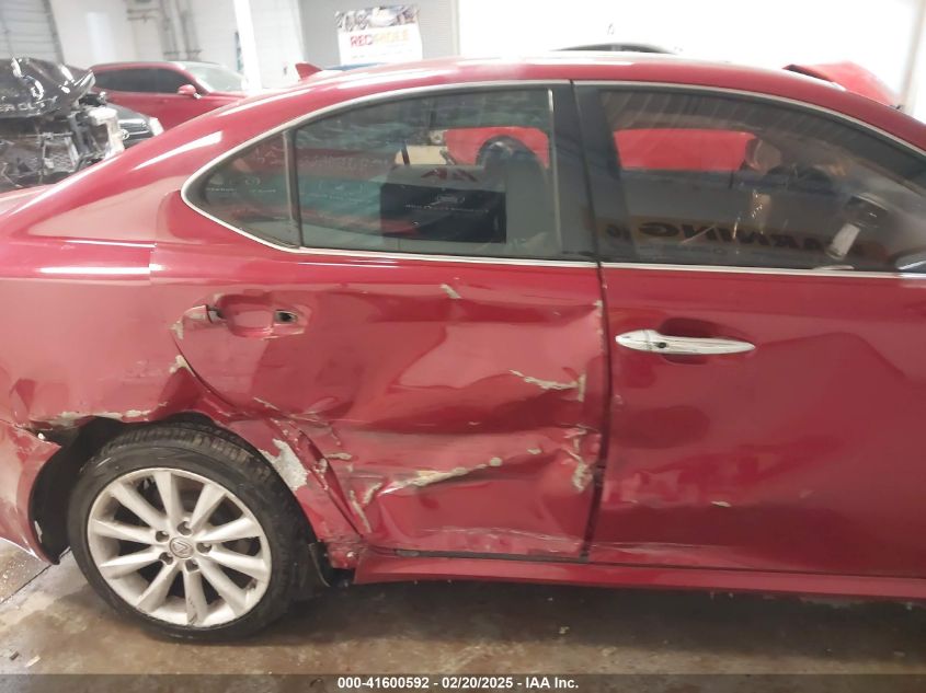 2009 Lexus Is 250 VIN: JTHBK262X95094958 Lot: 41600592